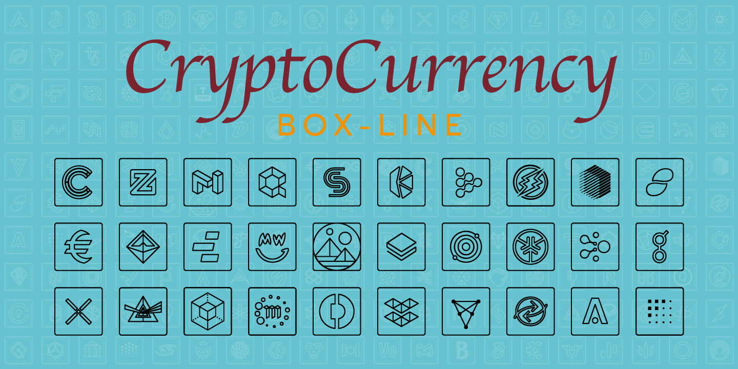 Example font Cryptocurrency #6